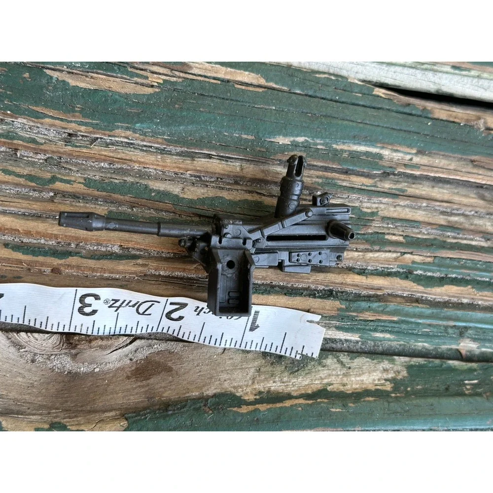 Vintage GI Joe Mauler MBT Tank Side Machine Gun Accessory Black 1985 Part